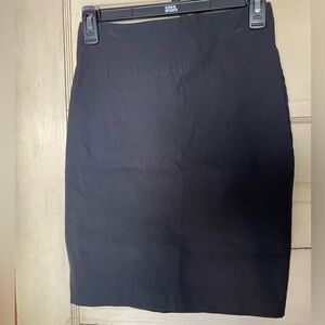 BCX High Rise Back Slit Pencil Skirt